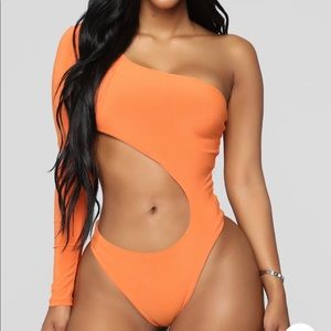 Orange Bodysuit